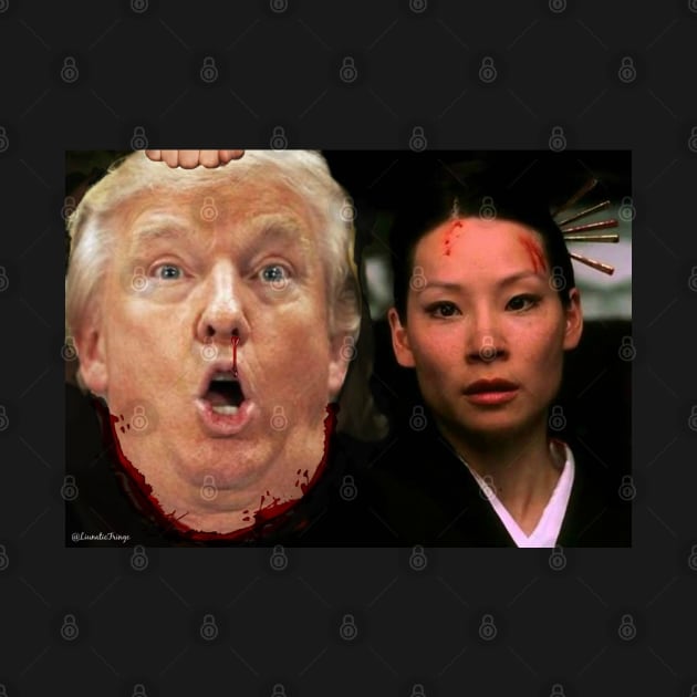 Trump Meets O-ren Ishii by LiunaticFringe