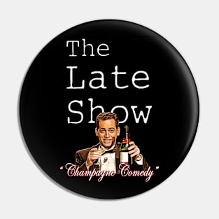 Retro Oz TV - The Late Show - CHAMPAGNE COMEDY Pin