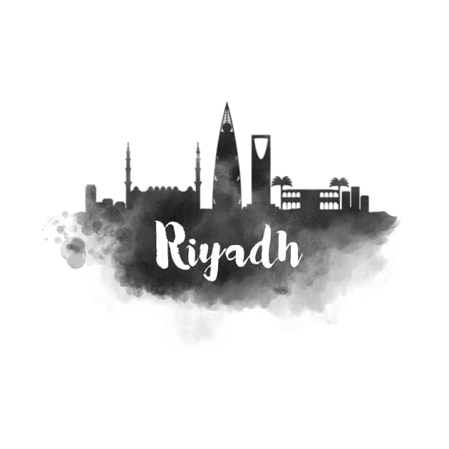 Riyadh watercolor by kursatunsal