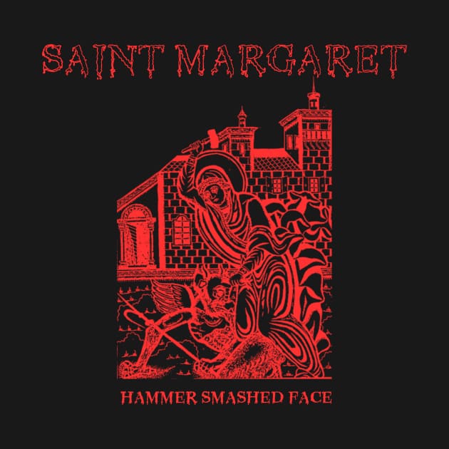 Cannibal Corpse parody Saint Margaret icon by thecamphillips