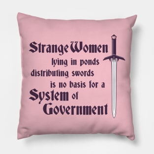 Monty Python Strange Women Pillow