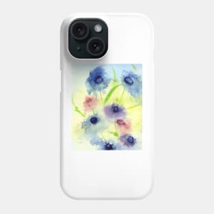 Spring Flowers in the Wind Phone Case