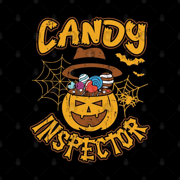 Candy Inspector funny adult Halloween by Nasher Designs