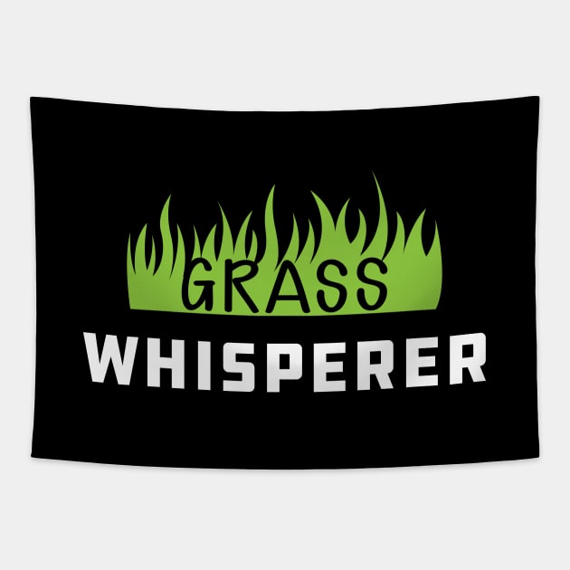 Mower - Grass Whisperer Tapestry by KC Happy Shop