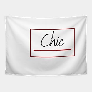 I am simply chic Tapestry