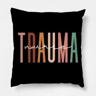 Trauma Nurse Psychiatric Nurse Emergency Trauma Nursing Pillow