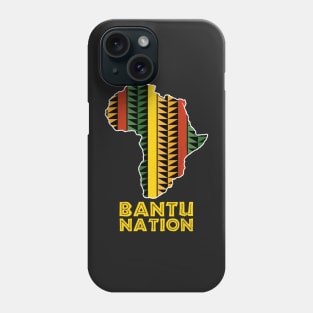 Bantu Nation Africa Zulu Shield Safari African Pattern Phone Case