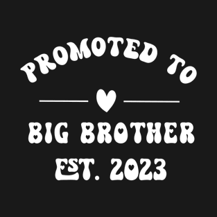 Promoted To Big Brother Est. 2023 T-Shirt