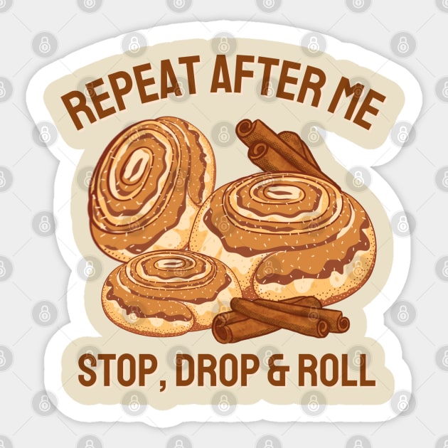 Cinnamon Roll Sticker