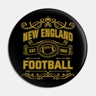 Vintage New England Football Pin