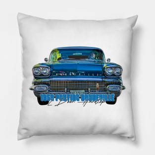 1958 Pontiac Bonneville 2 Door Hardtop Pillow