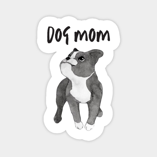 dog mom, shirt is perfect for any Dog lover! This shirt also makes the perfect gift for Dog lovers. Magnet by QUENSLEY SHOP