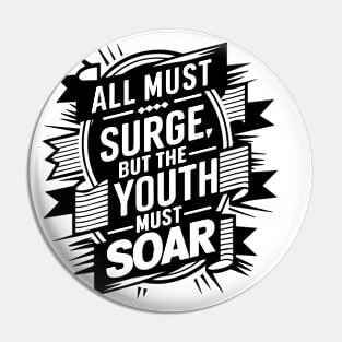 The Youth Must Soar - Baha'i Faith Pin