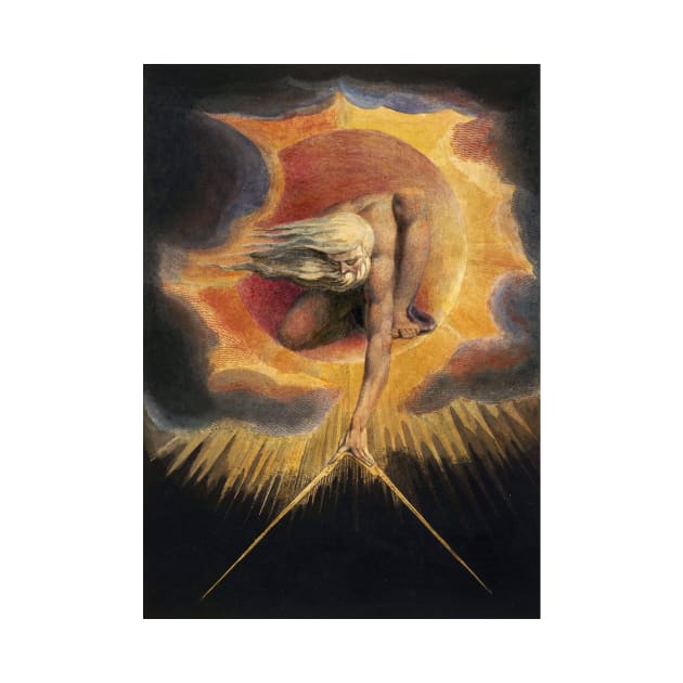 William Blake - The Ancient of Days, 1794 by MurellosArt