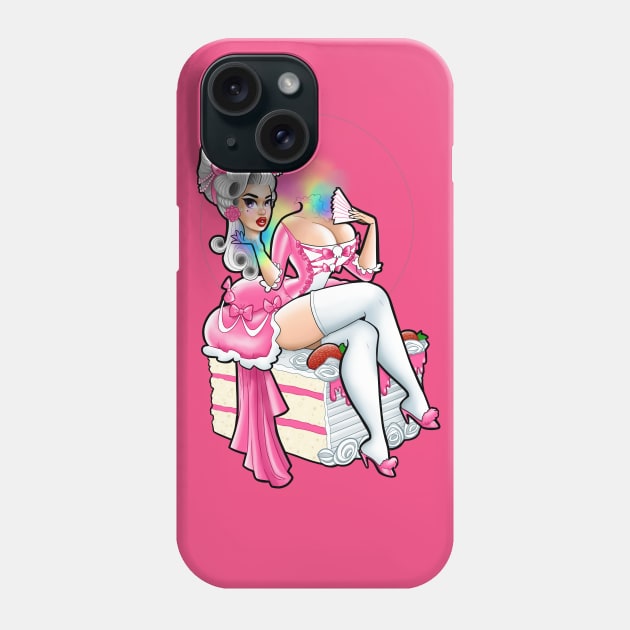 Kawaii Marie Phone Case by Becca Whitaker