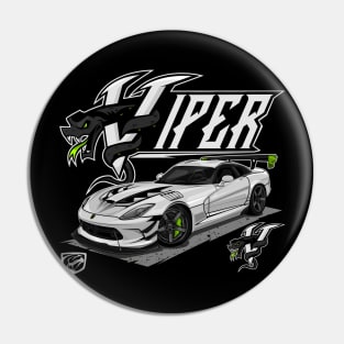 DODGE VIPER SRT 10 (WHITE) Pin