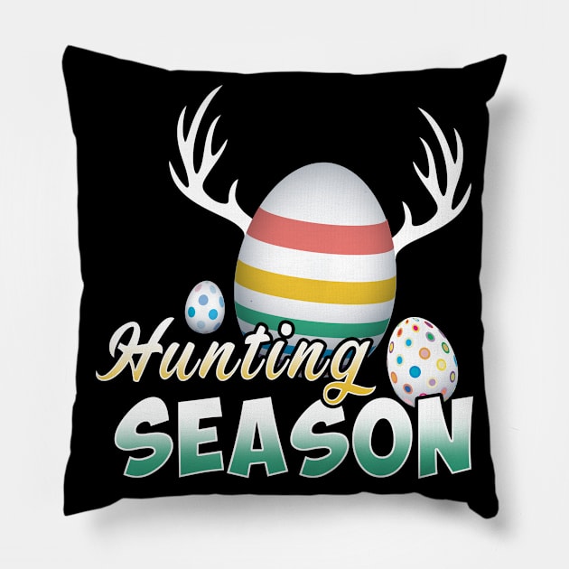 Hunting Season Pillow by adik