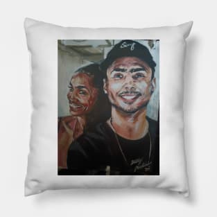 Quincy and Kim Porter Pillow