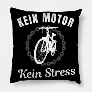 Fahrrad Kein Motor Kein Stress Radfahrer Fun Pillow