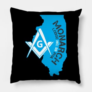 Monarch Lodge No. 99 IL PHA Pillow