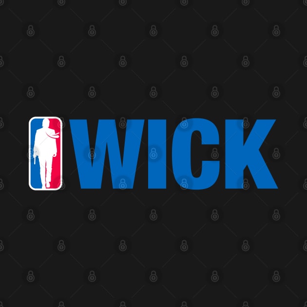 John Wick NBA (blue) by Fastbreak Breakfast