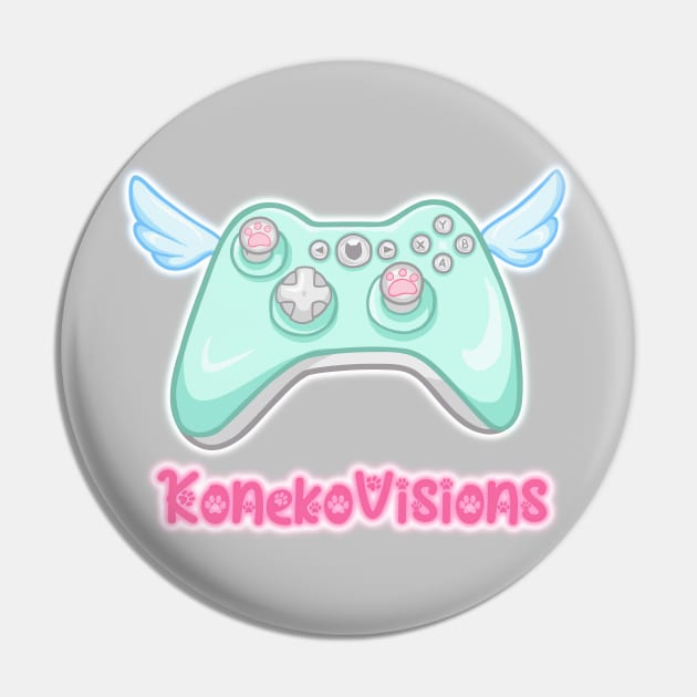 Mint Game Controller Pin by KonekoVisions