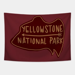 Yellowstone Bear Tapestry