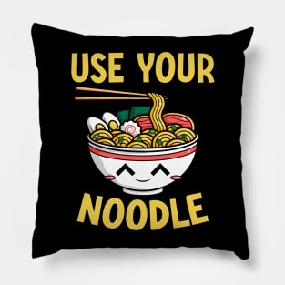 Use Your Noodle Pillow