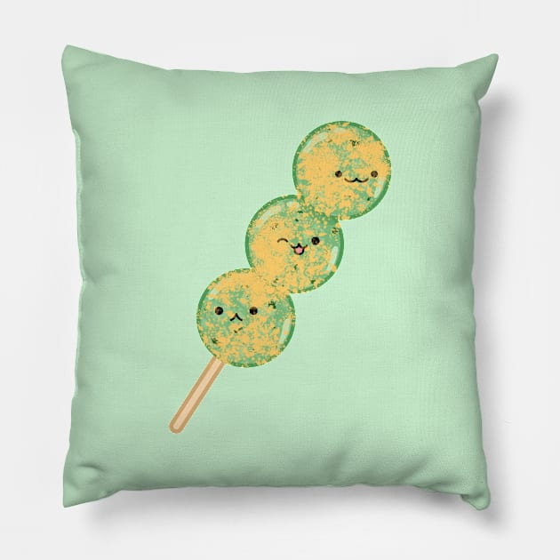 Kusa Dango (Kinako) Pillow by jofudachi