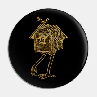 Baba Yaga Hut Pin