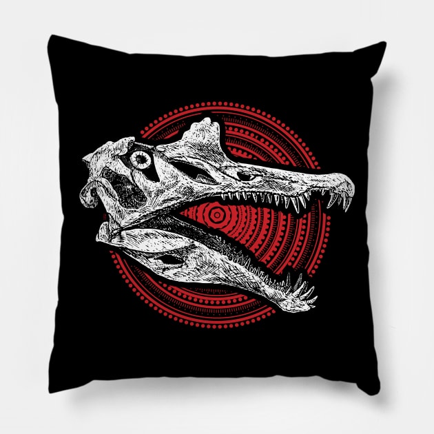 Spinosaurus Skull Pillow by LAB Ideas