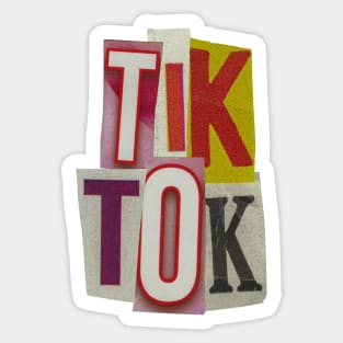 tiktok verified account Sticker for Sale by aspolaris17