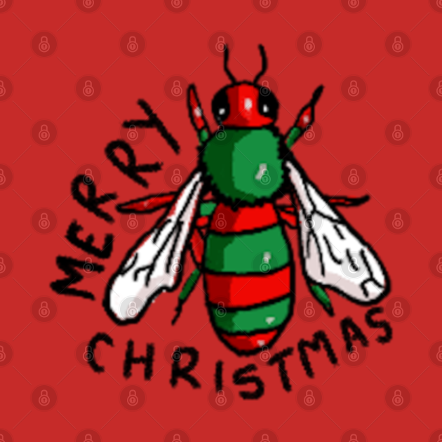 christmas bee - Oh Christmas Bee - T-Shirt | TeePublic