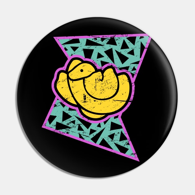 Rad 90s Ball Python Pin by MeatMan