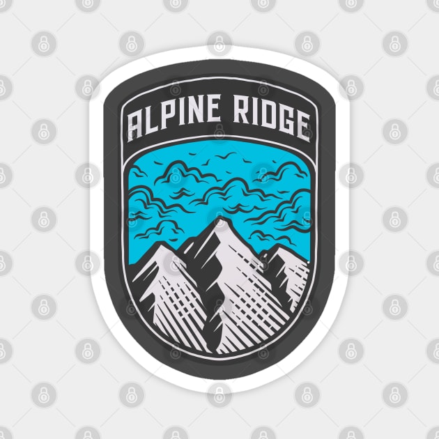 Alpine Ridge Magnet by Sunny Legends