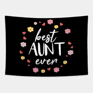 Best Aunt Ever- New Aunt Gifts, Proud Auntie Shirt, Auntie To Be, Gift for Daughter Tapestry