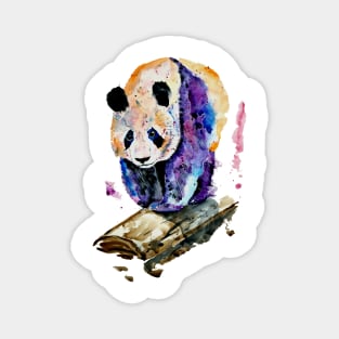 panda watercolor Magnet