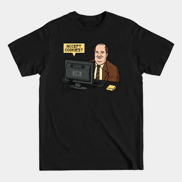 Discover Cookies Acceptor! - The Office - T-Shirt