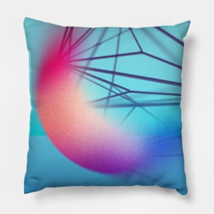 Colored Crescent Pillow