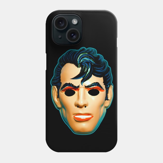 Greaser Man Mask Phone Case by TJWDraws