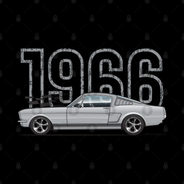 1966-Silver Frost - 1966 Fastback - Phone Case