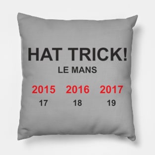 Hat Trick Le Mans Pillow