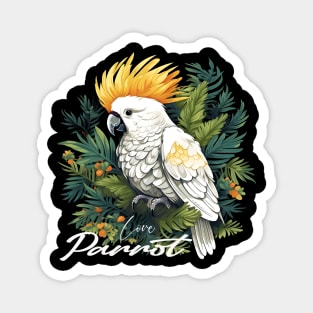 Pretty Cockatoo Magnet