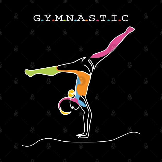 Gymnastic Sport by Fashioned by You, Created by Me A.zed