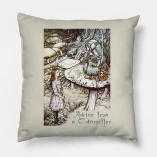 Advice From a Caterpillar - Alice in Wonderland Pillow