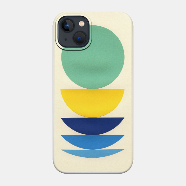 Five Circles - Circle - Phone Case