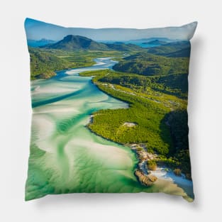 Hill Inlet Whitsundays, Queensland Pillow