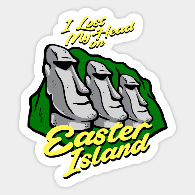 I Lost My Head On Easter Island T-Shirt - Funny Moai Statue I Lost My Head On Easter Island T-Shirt - Funny Moai Statue