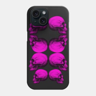 Skull Advanced Profile PINK Phone Case