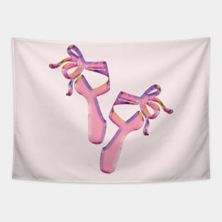 Ballet Shoes Pop Art Mosaics Tapestry